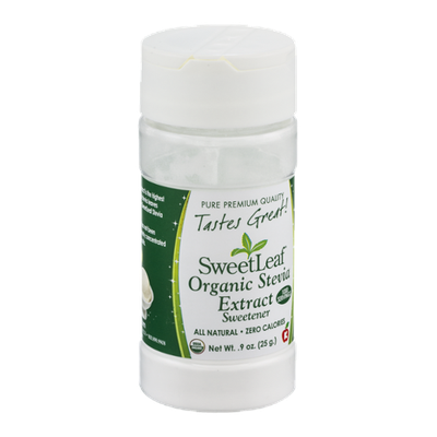 SweetLeaf Organic Stevia Extract Sweetener