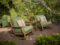 David Shaw Silverware Na Ltd Peak Season Bungalow 3 pc Rocking Chair Set