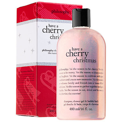 philosophy have a cherry christmas shower gel, 16 fl oz