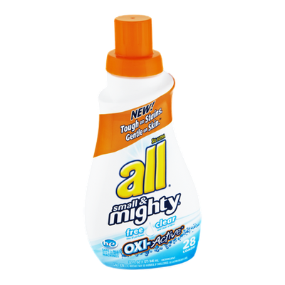 All Small & Mighty Free Clear Oxi-Active Detergent