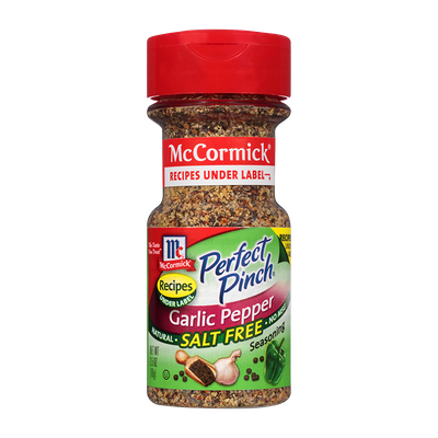 McCormick® Perfect Pinch® Salt Free Garlic Pepper Seasoning