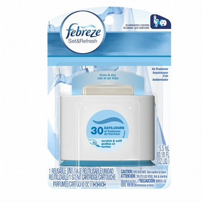 Febreze Set & Refresh Air Freshener Linen & Sky