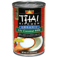 Thai Kitchen Organic Lite Coconut Milk, 13.66 oz (Pack of 12)