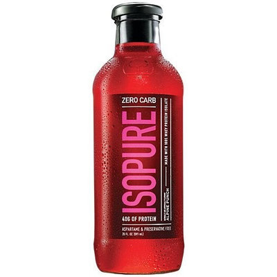 Nature's Best Zero Carb Isopure, Alpine Punch, 12-Count