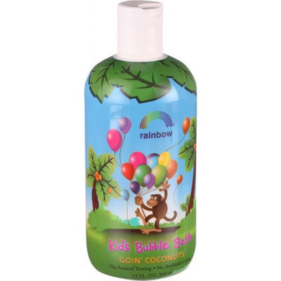Kids Bubble Bath Goin' Coconuts Rainbow Research 12 oz Liquid