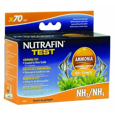 Hagen Nutrafin Ammonia 0.0 to 7.3 Mg/L for Freshwater, 70 -Tests