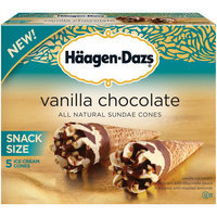 Haagen-Dazs Vanilla Chocolate Sundae Cones