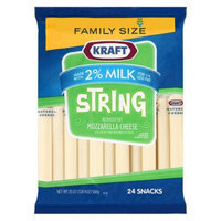 Kraft 2% Milk Mozzarella String Cheese 20 oz 24 ct