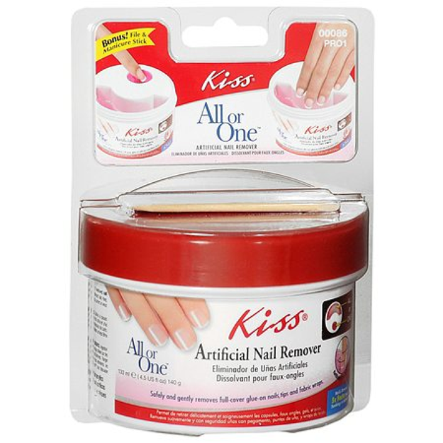 Kiss All or One Artificial Nail Remover