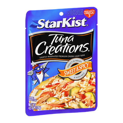 StarKist Tuna Creations Lightly Marinated Premium Chunk Light Tuna Sweet & Spicy