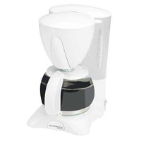 Continental Electrics Continental Electric 4 Cup Coffee Maker CE23581 Pause and Serve-white