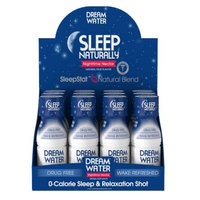 Dream Water Zero Calorie Sleep & Relaxation Shot, Nighttime Nectar, 12 ea