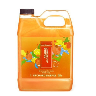 Fruits & Passion Fruity Hand Soap Refill, Orange-Cantaloup, 33.8 ounce Bottle