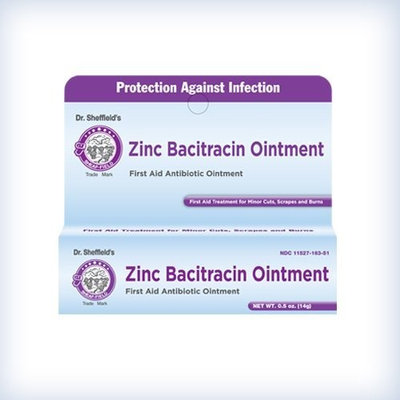 Sheffield Pharmaceuticals Dr. Sheffield's ZINC BACITRACIN OINTMENT 1/2oz.