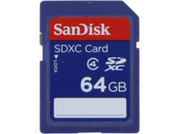 SanDisk 64GB Secure Digital Extended Capacity (SDXC) - 1 Card