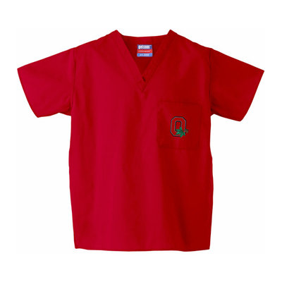 NCAA Big Ten - Vneck Scrub Top