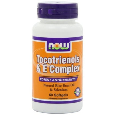 NOW Foods Tocotrienols and E Complex, 60 Softgels