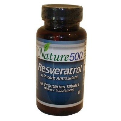 Nature 500 Resveratrol 40mg, 60 Tablets