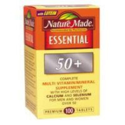 MULTI VIT/MINRL ESST 50+ N-M Health and Beauty Health and Beauty