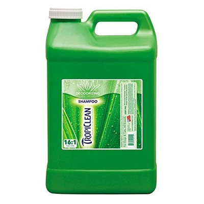 Tropiclean Deodorizing pet Shampoo - Aloe and Oatmeal (16:1 - 1 Gal.)