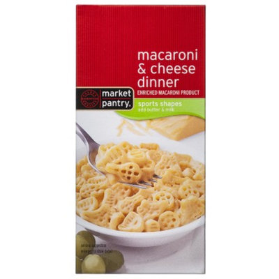 market pantry Market Pantry Sport Shapes Macaroni and Cheese Dinner - 5.5 oz.