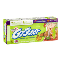 GO-GURT® Portable Low Fat Yogurt Phineas And Ferb Summer Punch Perry Berry