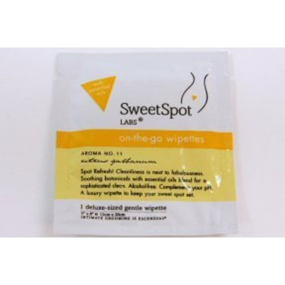 SweetSpot Labs on-the-go wipettes Citrus Galbanum (case of 500)