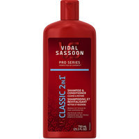 Vidal Sassoon Pro Series Classic 2 in 1 Shampoo & Conditioner