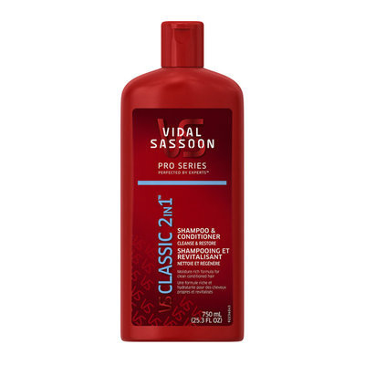 Vidal Sassoon Pro Series Classic 2 in 1 Shampoo & Conditioner