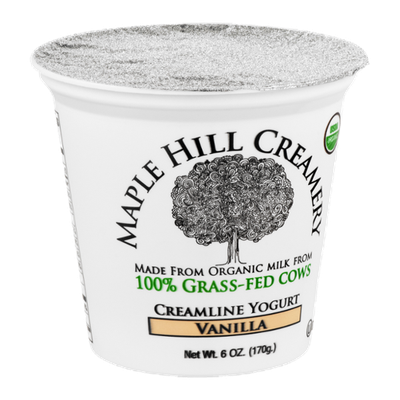 Maple Hill Creamery Creamline Yogurt, 100% Grass-Fed, Organic, Vanilla