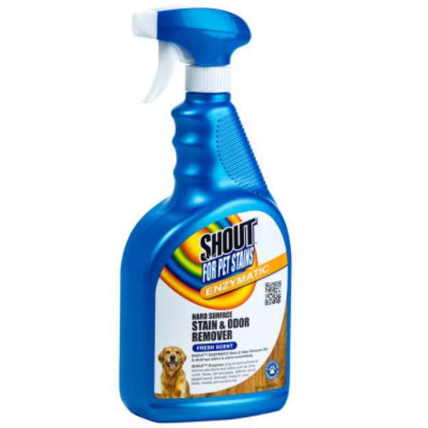 Shout Fresh Scent Enzymatic Hard Surface Pet Stain & Odor Remover Reviews 2019