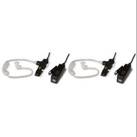 V1-10180 (2-Pack) 2 Wire Palm Mic (Surveillance Kit Black)