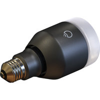 LIFX - Edison Screw 1017-Lumen, 9W Dimmable E26 LED Light Bulb, 75W Equivalent - Gun Metal Gray