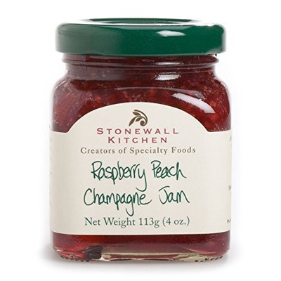 Stonewall Kitchen Raspberry Peach Champagne Jam, 3.75 Ounce (Pack of 6)