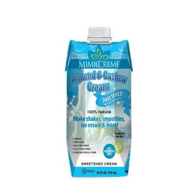 MimicCreme Almond and Cashew Cream-Sweetened, 16 Ounce (Pack of 6)