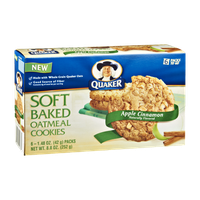 Quaker Life® Apple Cinnamon Soft Baked Oatmeal Cookies