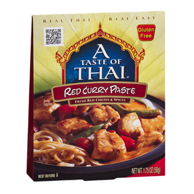 A Taste Of Thai Red Curry Paste