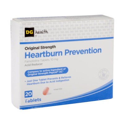 DG Health Heartburn Prevention - Tablets, 20 ct