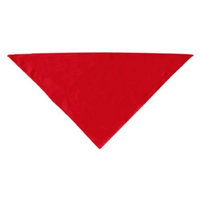 Pet Products Dog Supplies Plain Bandana Red Large