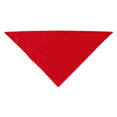 Pet Products Dog Supplies Plain Bandana Red Large