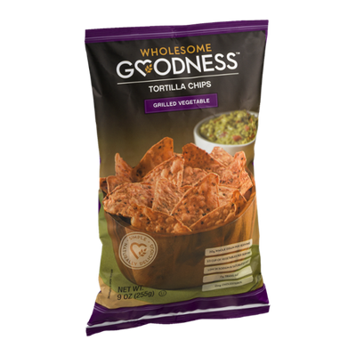 Wholesome Goodness Tortilla Chips Grilled Vegetable