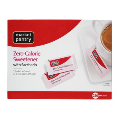 market pantry Market Pantry Sugar Substitute with Saccharin - 250 ct. 8.81 oz.
