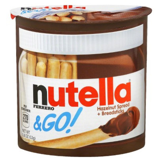 Nutella & Go! Hazelnut Spread + Breadsticks Reviews 2019