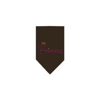 Ahi Princess Rhinestone Bandana Cocoa Small