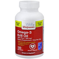 Walgreens Omega 3 Krill Oil 300 Mg Softgels