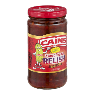 Cains Sweet Pepper Relish Barrel Cured