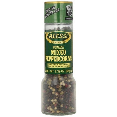 Alessi Mixed Peppercorn Grinder, 2.39-Ounce (Pack of 6)