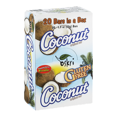 Oskri Coconut Bar Original - 20 CT