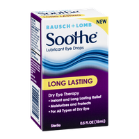 Bausch + Lomb Soothe Lubricant Eye Drops Long Lasting