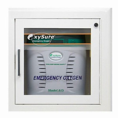 Oxysure Systems Surface Mounted Wall Box for Model 615 Emergency Oxygen System